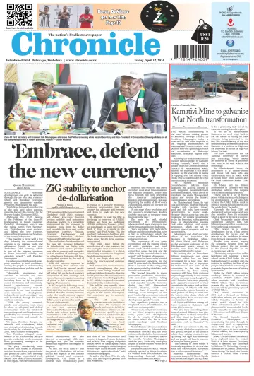 Chronicle (Zimbabwe) - 12 4月 2024