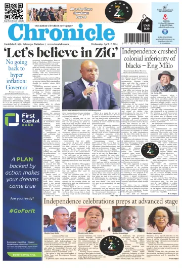Chronicle (Zimbabwe) - 17 Apr. 2024