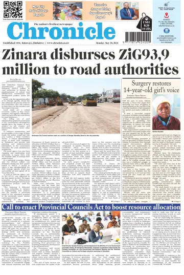 Chronicle (Zimbabwe) - 20 五月 2024