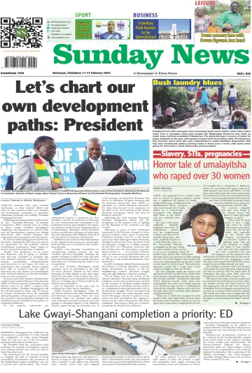 Sunday News (Zimbabwe) - 11 фев. 2024