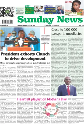 Sunday News (Zimbabwe) - 12 May 2024