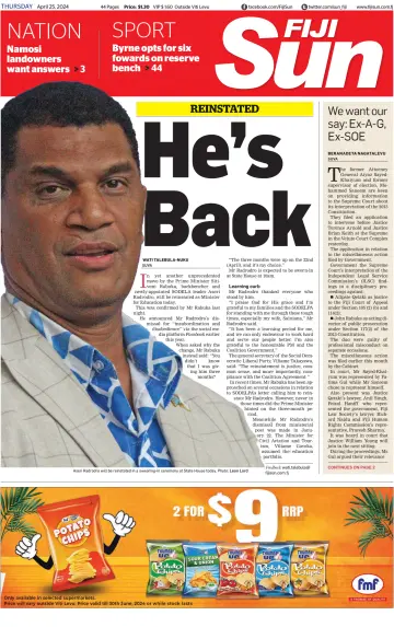 Fiji Sun - 25 4月 2024
