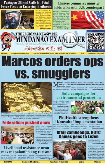 The Mindanao Examiner Regional Newspaper - 1 Sep 2023