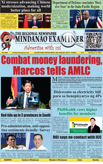The Mindanao Examiner Regional Newspaper - 5 Jan 2024