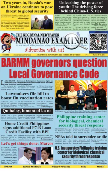 The Mindanao Examiner Regional Newspaper - 1 Márta 2024