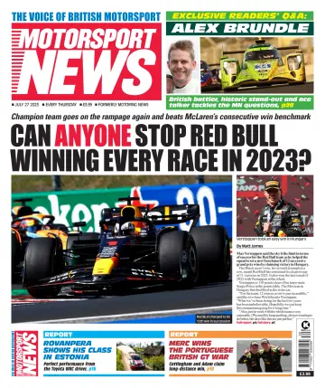 Motorsport News - 27 Jul 2023