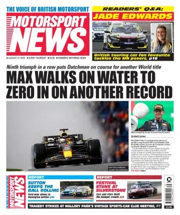 Motorsport News - 31 Aug 2023
