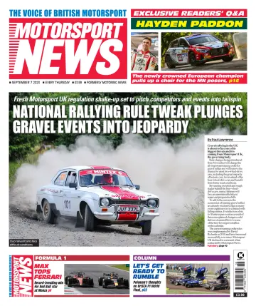 Motorsport News - 7 Sep 2023