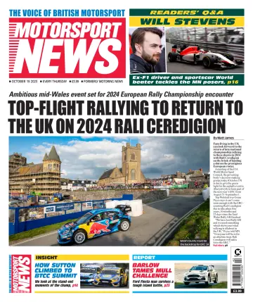 Motorsport News - 19 Oct 2023