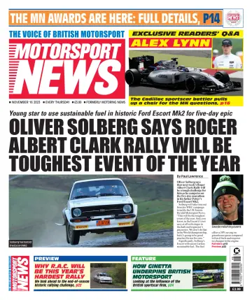 Motorsport News - 16 Nov 2023