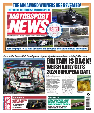 Motorsport News - 30 Nov 2023