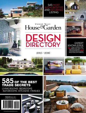 Condé Nast House & Garden Design Directory - 1 Jan 2015