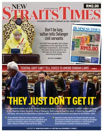 New Straits Times - 28 Feb 2024