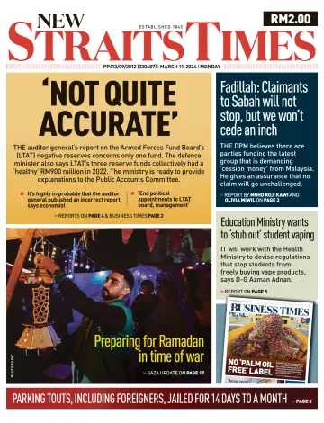 New Straits Times - 11 Mar 2024