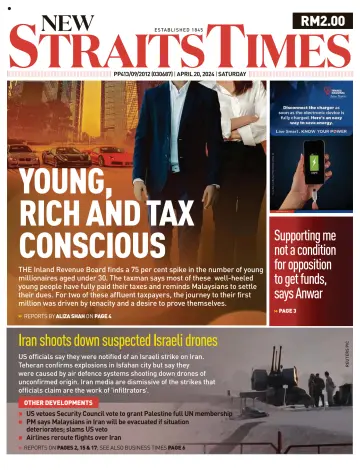 New Straits Times - 20 Apr 2024