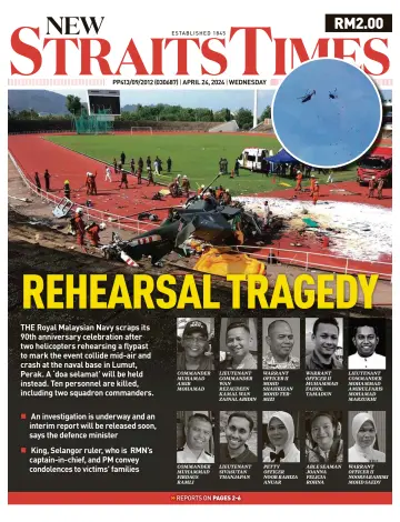New Straits Times - 24 abril 2024