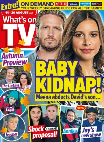 What's on TV - 14 Aug 2021
