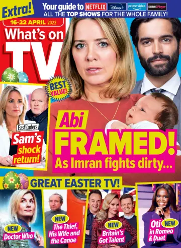 What's on TV - 16 Apr 2022