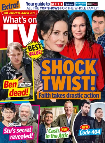 What's on TV - 30 Jul 2022