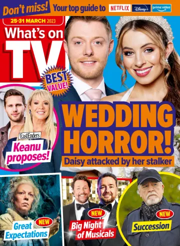 What's on TV - 25 Mar 2023