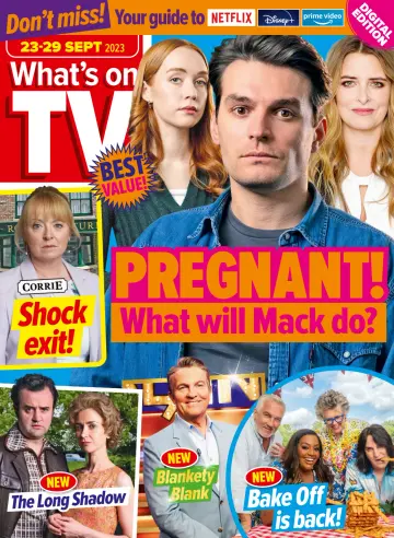 What's on TV - 23 Sep 2023