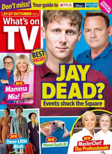 What's on TV - 21 Oct 2023