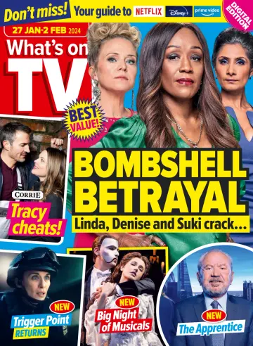 What's on TV - 27 Jan 2024