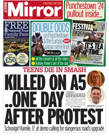 Daily Mirror (Northern Ireland) - 02 Mai 2024