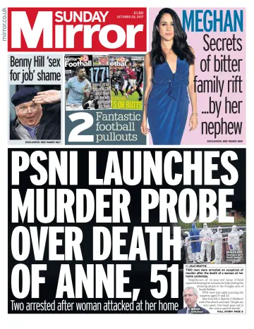 Sunday Mirror (Northern Ireland) - 22 Oct 2017
