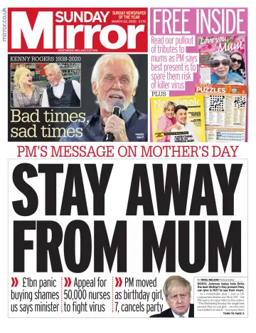 Sunday Mirror (Northern Ireland) - 22 Mar 2020