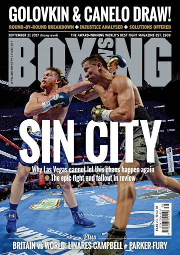 Boxing News - 21 Sep 2017