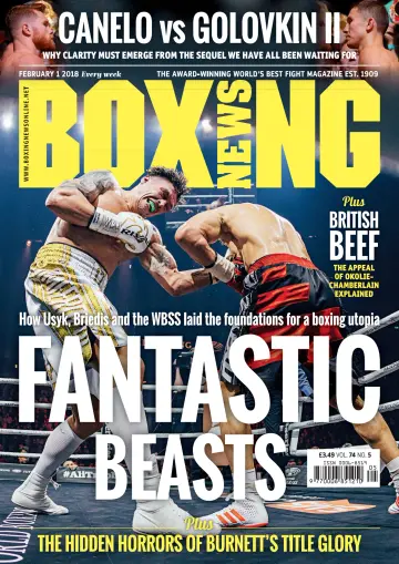Boxing News - 1 Feb 2018