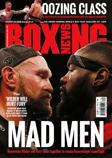 Boxing News - 23 Aug 2018