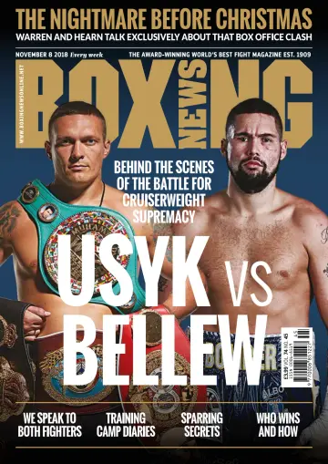 Boxing News - 8 Nov 2018