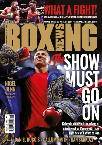 Boxing News - 3 Oct 2019