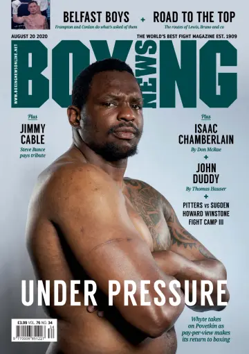 Boxing News - 20 Aug 2020