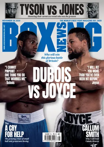 Boxing News - 26 Nov 2020