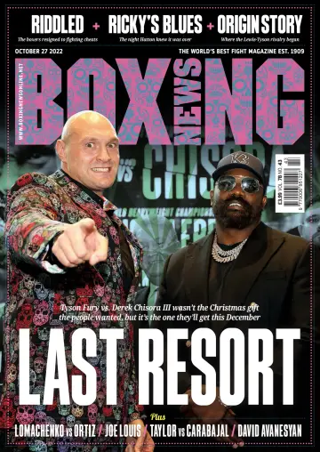 Boxing News - 27 Oct 2022