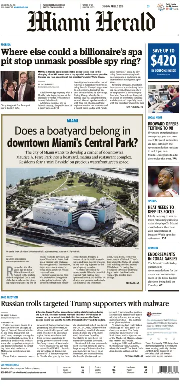 Miami Herald (Sunday) - 7 Apr 2019