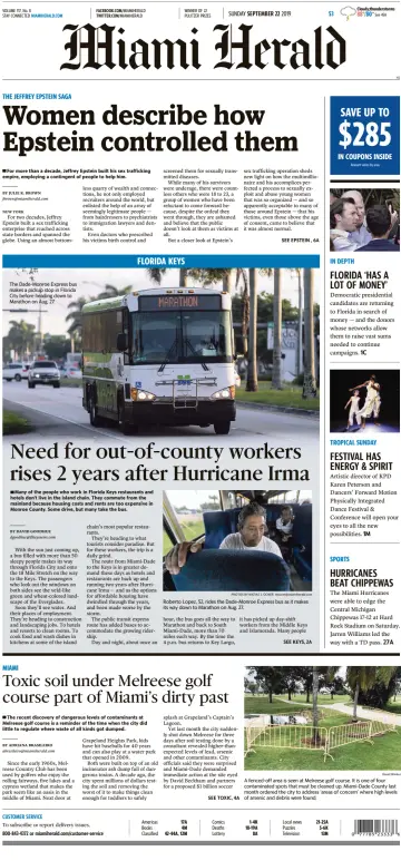 Miami Herald (Sunday) - 22 Sep 2019