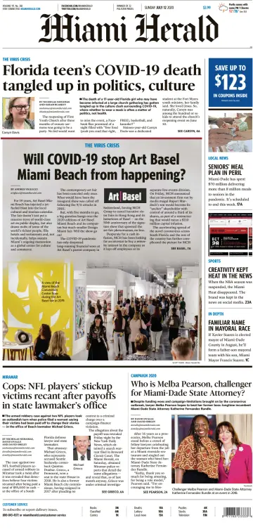 Miami Herald (Sunday) - 12 Jul 2020