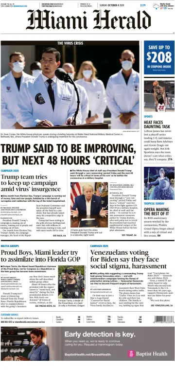 Miami Herald (Sunday) - 4 Oct 2020