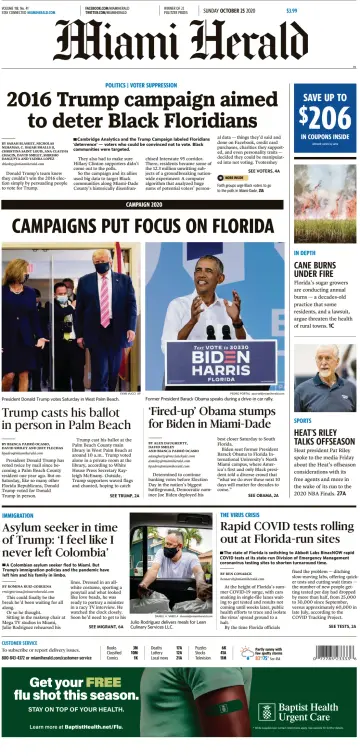 Miami Herald (Sunday) - 25 Oct 2020