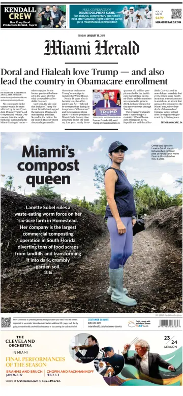 Miami Herald (Sunday) - 14 jan. 2024