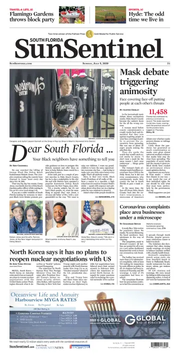 South Florida Sun-Sentinel Palm Beach (Sunday) - 5 Jul 2020