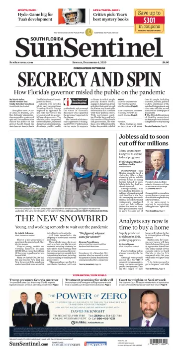 South Florida Sun-Sentinel Palm Beach (Sunday) - 6 Dec 2020