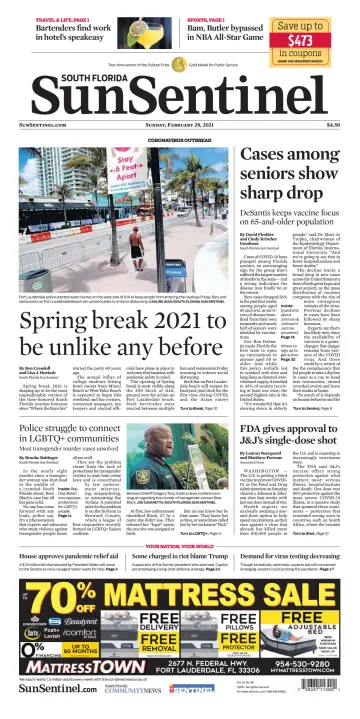 South Florida Sun-Sentinel Palm Beach (Sunday) - 28 Feb 2021