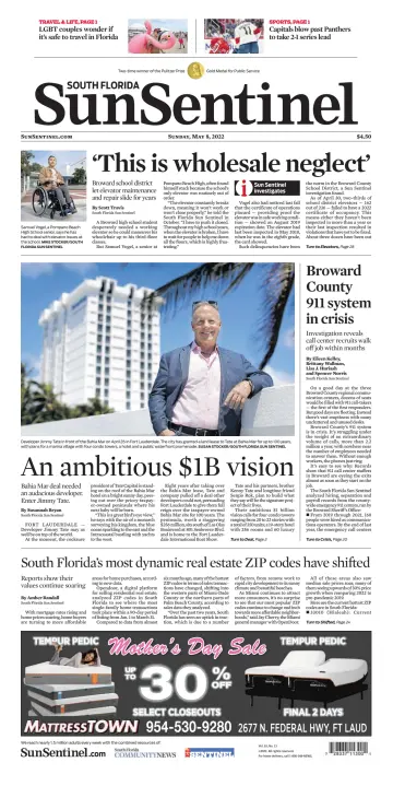 South Florida Sun-Sentinel Palm Beach (Sunday) - 8 May 2022