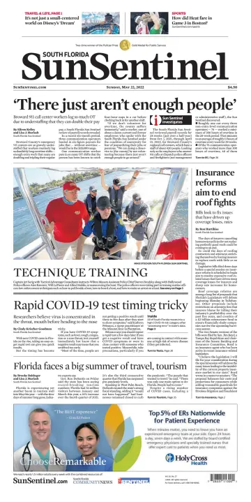 South Florida Sun-Sentinel Palm Beach (Sunday) - 22 May 2022
