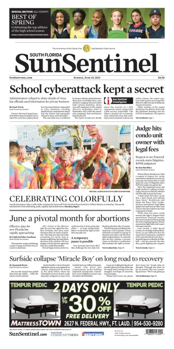 South Florida Sun-Sentinel Palm Beach (Sunday) - 19 Jun 2022